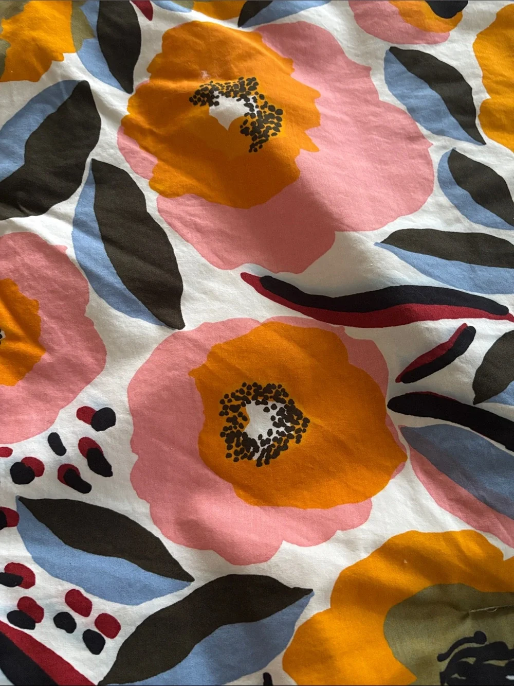 Marimekko Twin Duvet - Rosarium Print